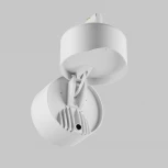 Трековый светильник трехфазный 15W 220V Maytoni Alfa TR199-3-15W4K-M-W (LED, круглые)