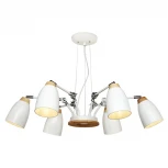 Подвесная люстра паук Loft It Watchman LOFT4402/6WH