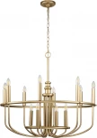 Подвесная люстра Kichler Capitol Hill KL-CAPITOL-HILL12-PNBR (220V, на цепи, свеча)