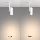 Потолочный светильник Elti GU10 1x50Вт Maytoni Technical C020CL-01W (220V, круглые)