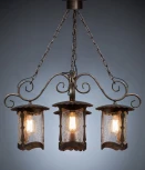 Уличный светильник подвесной Русские фонари Valencia 190-94/brg-03 (220V, ковка, на цепи)