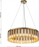 Подвесная люстра Favourite Slang 4503-30P (220V, на тросе, круглые)