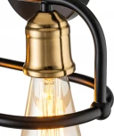 Настенный светильник Escada Lamda 659/2A 2x40Вт E27, металл, чёрный/бронза (220V)