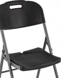 Стул складной банкетный черный
