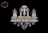 Подвесная люстра с хрустальными подвесками Art Classic 31.01 31.01.10.120.B.GW.Sp