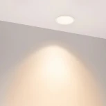 Встраиваемый точечный светильник MS-HARBOR-R82-10W Warm2700 (WH, 24 deg, 230V) (Arlight, IP20 Металл) 054476 (LED)