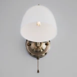 Бра Eurosvet Stefanie 30107/1 античная бронза (220V, выключатель)