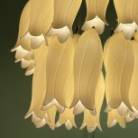 Потолочная люстра каскадная Cloyd Argana 11235 (цветы, птички)