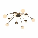 Потолочная люстра на штанге Arte Milano 272040/10 BK/GD (LED, 220V, шарики)