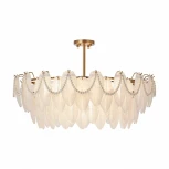 Потолочная люстра на штанге Arte Milano Rim 315008/D800 BS (220V, перо)