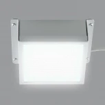 Светильник светодиодный потолочный встраиваемый, 4000K, для ячеек 86х86мм, в комплекте с и/п Uniel Grilyato Mini ULP-0808 7W/4000К IP40 GRILYATO WHITE