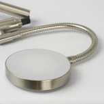 Торшер для чтения Lussole Carmel LSP-0903 (регулировка яркости, LED, 220V, сенсорный выключатель, круглые, IP21)