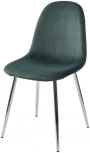 Обеденный стул M-City PESCARA UF910-14 DARK GREEN, велюр