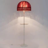 Торшер с полкой бахрома Citilux Базель CL407923T (220V, выключатель)