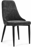 Стул на металлокаркасе Woodville Kora black / dark gray