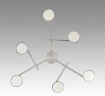 Потолочная люстра Lumion Dabra 8115/6C никель, металл LED GX53 6*7W 220V