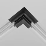 Коннектор угловой Exility встраиваемый черный (магнитный) Maytoni Technical TRACL034-42B-R