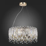 Подвесная люстра Desio SL1655.203.06 ST Luce (220V, хрусталь, подвески, на тросе, круглые)
