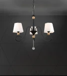 Подвесная люстра Wedo Light Shanita WD3590/3P-BK-WT