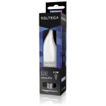 Лампочка светодиодная E14 6 Вт 600 lm 2800K теплое желтое свечение Voltega Ceramics 4692