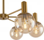 Люстра потолочная на штанге Globo FR5175PL-06BS (220V, шар)