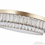 Потолочный светильник круглый Arte Milano 319133/D600 GD (регулировка яркости, LED, 220V, пульт управления, круглые)