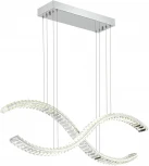 Подвесной светильник ST Luce Aceno SL6206.103.44 Хром/Прозрачный LED 1*44W 3000K (220V, на тросе)