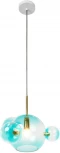 Подвесной светильник Loft It Bolle 2027-P4 Blue mini (220V, на проводе, шар, молекулы)