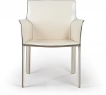 Стул с подлокотниками Barrie, кожа бежевый Top Concept BARRIE 2000000000121