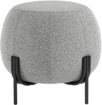 Пуф Флик букле серый УТ000036755