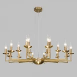 Подвесная люстра Eurosvet Cariso 60150/18 латунь