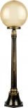 Наземный фонарь IP44 Oasis Light Globo Prism gold 88207PG Gb в форме шара (220V, фонарь, шар)