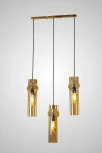 Подвесной светильник AM Group AM357 AM357-3AMBER (220V, на проводе)