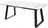Стол Франк 180 АУРУМ, стекло / ЧЕРНЫЙ