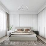 Подвесная люстра Arte Milano Amalfi-9934 339934/5 WT+SL (220V, на цепи, подсвечник, свеча)