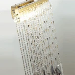 Настенный светильник Odeon Light Afina 5420/10WL античная бронза/металл/стекло/хрусталь LED*10W 3000K (220V, подвески)