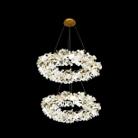 Подвесной светильник ярусный (люстра) Caramelly B ImperiumLoft Caramelly01 (194939-23) (220V, на тросе, лепестки, ветки)