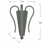 Бра Favourite Castro 2592-3W