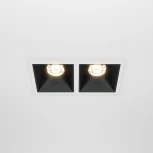 Встраиваемый светильник Alfa LED 3000K 2x10Вт 36° Maytoni Technical DL043-02-10W3K-SQ-WB (220V)