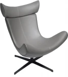 Кресло Bradex Home TORO серый, экокожа (RF 0557)