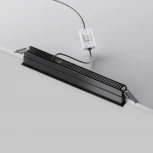 Встраиваемый линейный светильник светодиодный Maytoni Parete DL100-12W2.7-3-4K-B (220V)