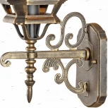 Настенный фонарь уличный Arte Lamp Atlanta A1041AL-1BN