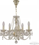 Подвесная люстра Bohemia 101 101/5/165 G (220V, подвески, на цепи, подсвечник, свеча)