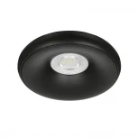 Встраиваемый светильник под лампу MR11 с цоколем GU10 черный Wolta Acento WDL-MR11/05BL-R