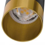 Светильник Wolta WSL-MR11/W15BG под лампу MR11 с цоколем GU10 Черный / золотой PETITE