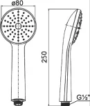 Смеситель Rush Yell YE5735-51 универсальный