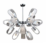 Потолочная люстра Imex Lafleur MD.2375-19-S-CH+BK