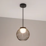 Уличный светильник подвесной LGD-PEARL-HANG-7W Warm3000 (GR, 164 deg, 230V) (Arlight, IP65 Металл) 030004(1) (LED, на проводе)