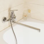 Смеситель Milardo Simp SIMSB02M10 универсальный