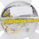 Потолочная люстра светодиодная с пультом ДУ 60W, белый, LED Natali Kovaltseva Sm LED LAMPS 81456